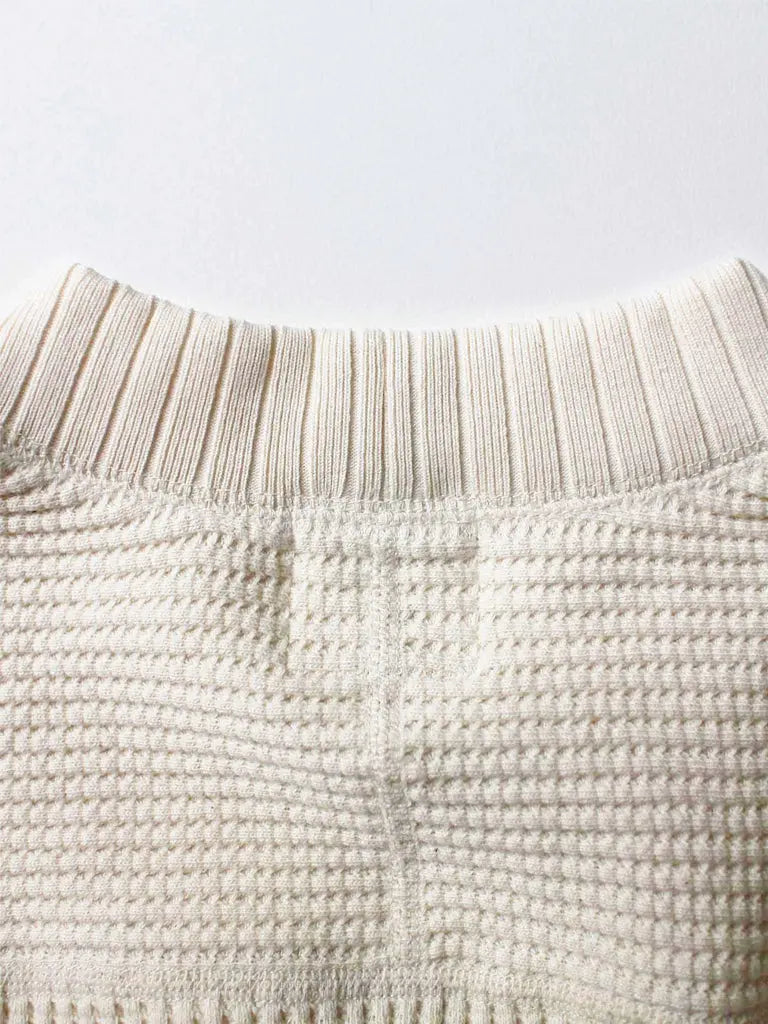 Waffle Midneck- Sumikuro Jackman Sweaters
