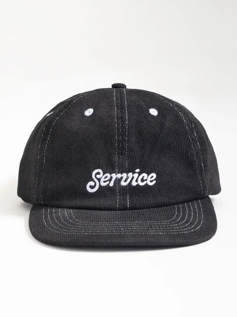 Service Script Cord Cap- Black Service Works Hats