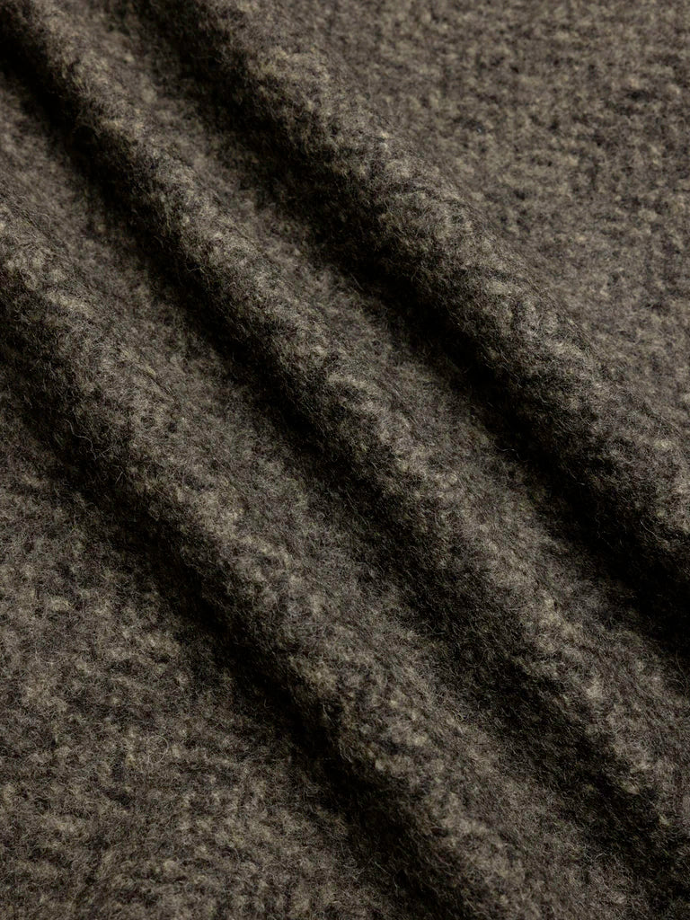 Neist Cardigan- Moss Wool Herringbone Kestin Jackets