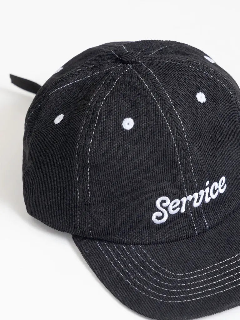 Service Script Cord Cap- Black Service Works Hats