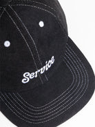Service Script Cord Cap- Black Service Works Hats