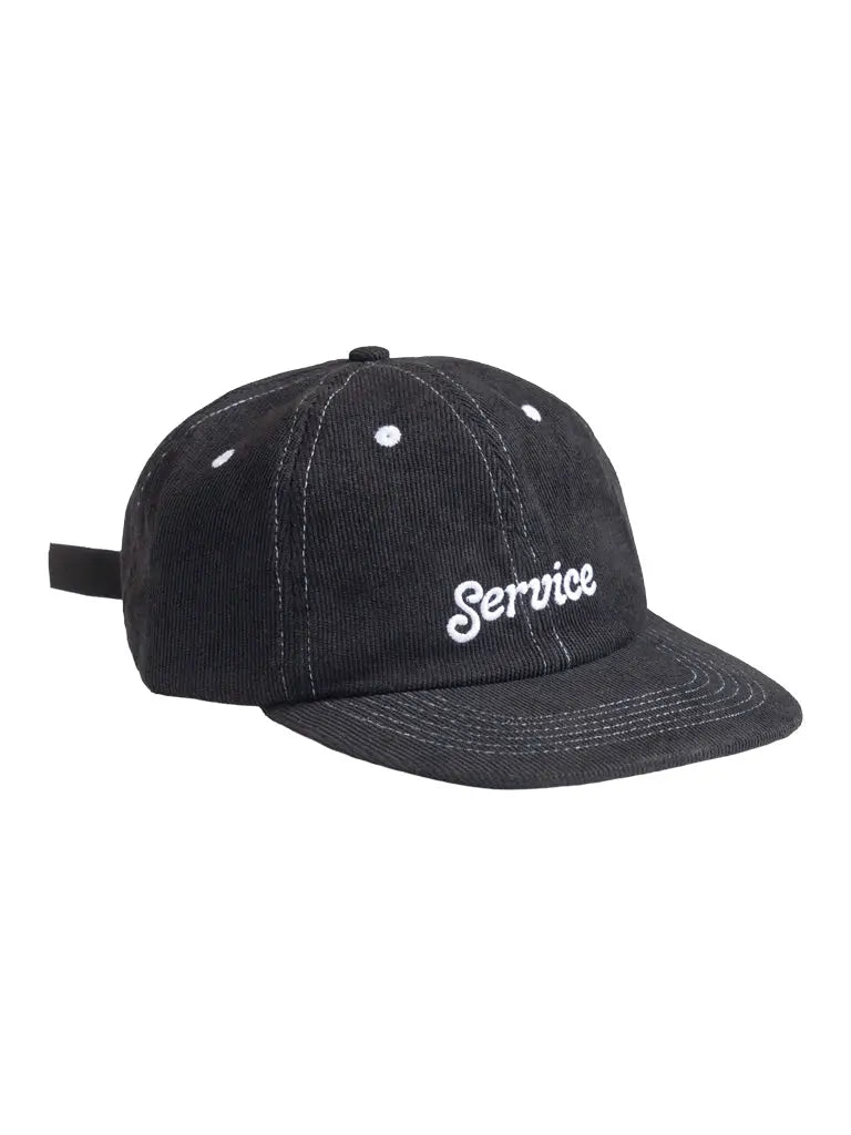 Service Script Cord Cap- Black Service Works Hats