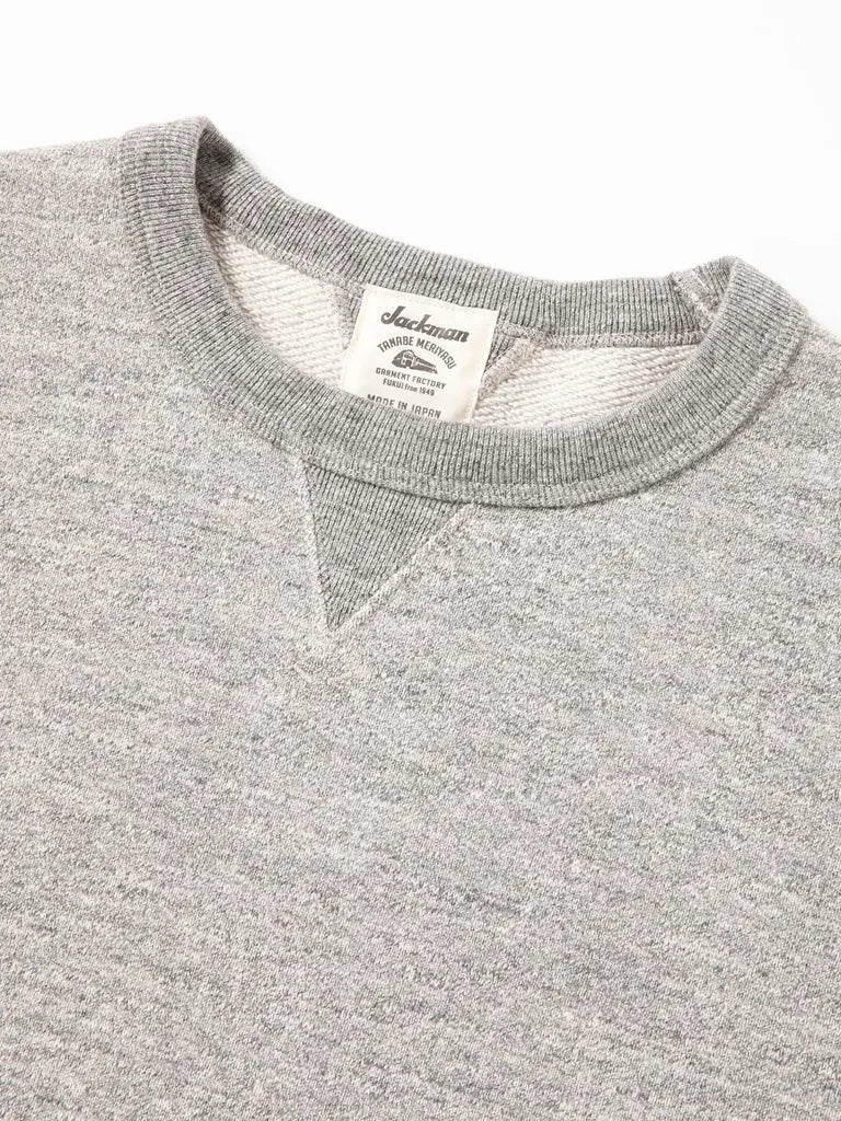 GG Sweat Crewneck- Heather Gray Jackman Sweaters