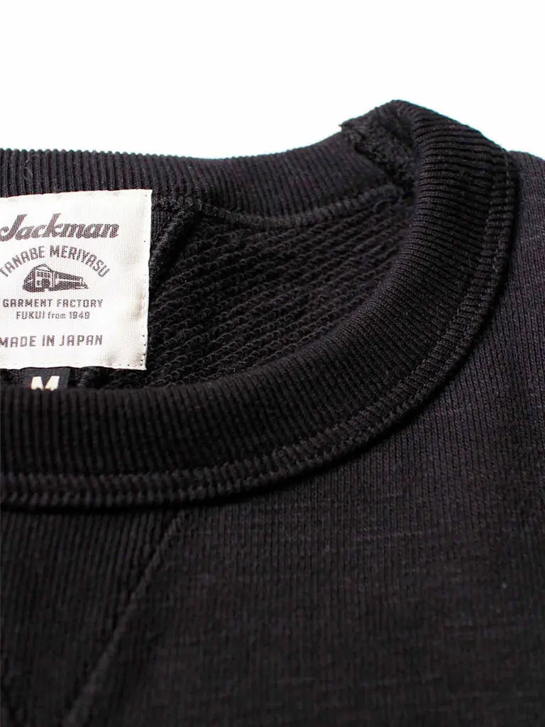 GG Sweat Crewneck- Black Jackman Sweaters