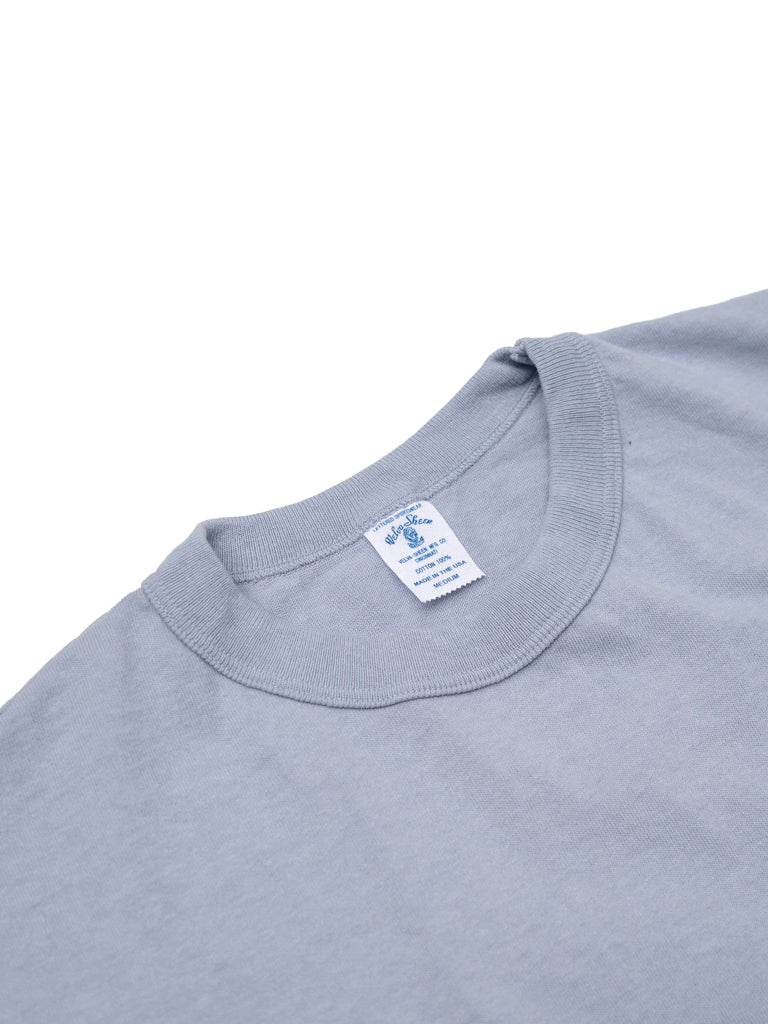 Pigment Dyed Crew Pocket Tee- Fuji Velva Sheen Tee Shirts