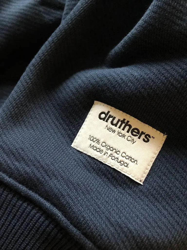 Heavyweight French Terry Crewneck- Dress Blue - Eames NW