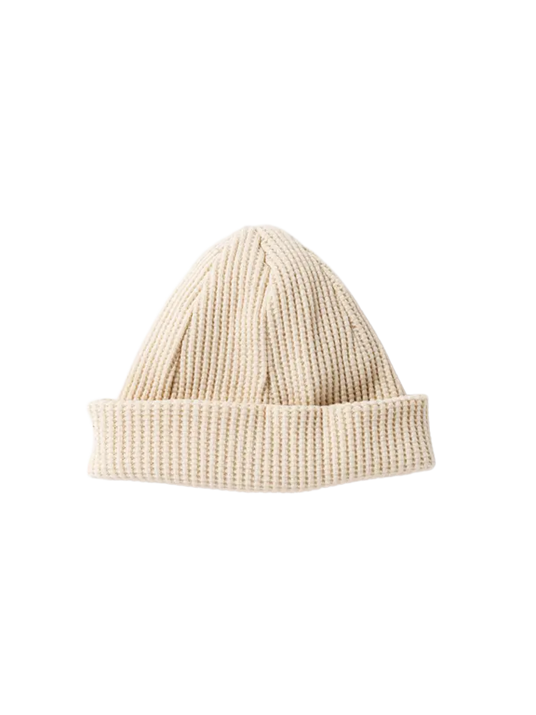 Waffle Knit Cap- Ecru Jackman Hats