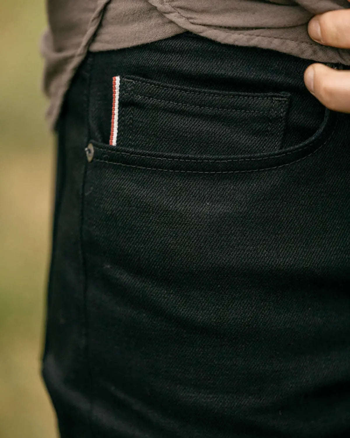 Hammer Straight - Black Raw 14oz Selvedge Hiroshi KATO Denim