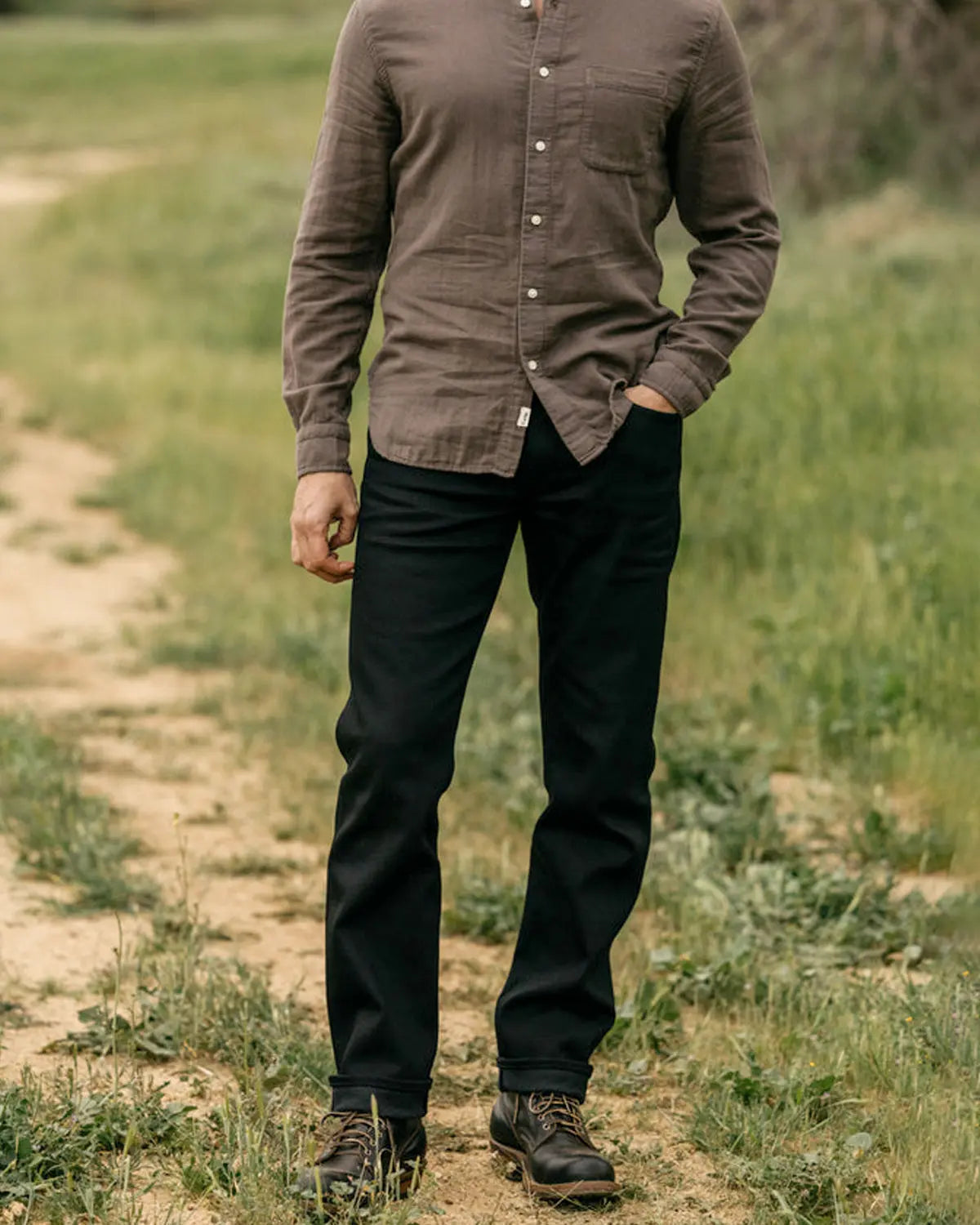 Hammer Straight - Black Raw 14oz Selvedge Hiroshi KATO Denim