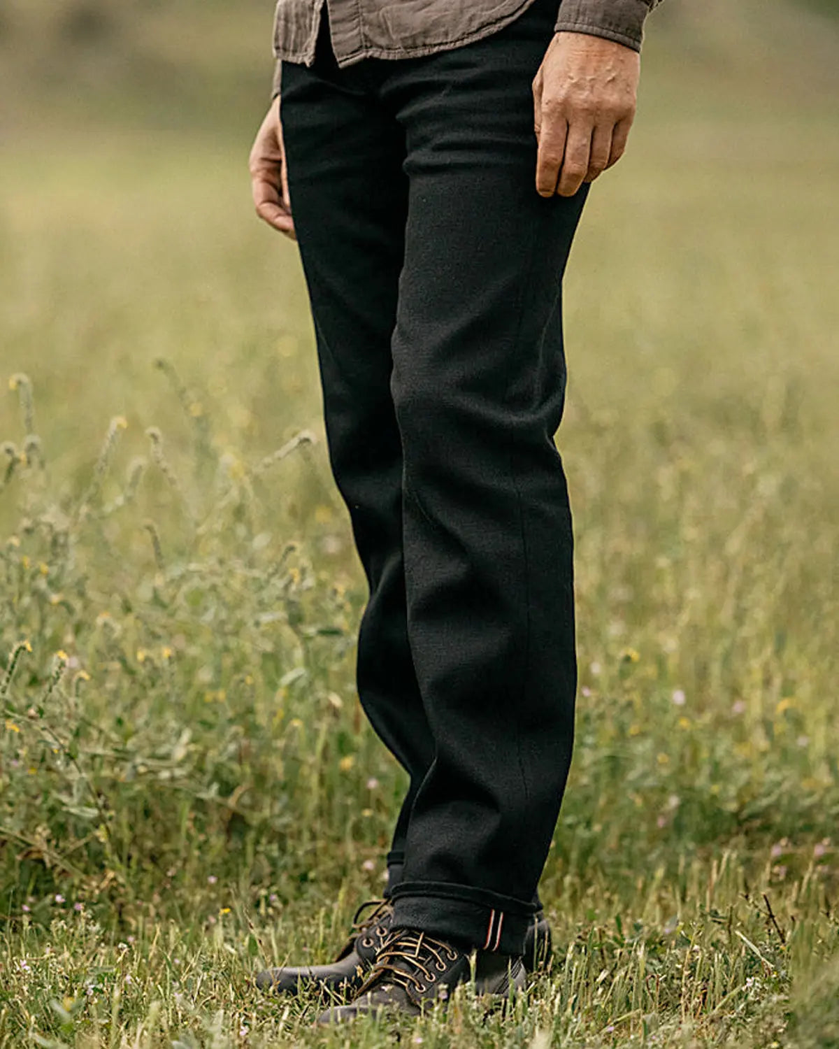 Hammer Straight - Black Raw 14oz Selvedge Hiroshi KATO Denim