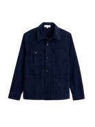 Garment Dyed Work Jacket- Dark Navy Alex Mill