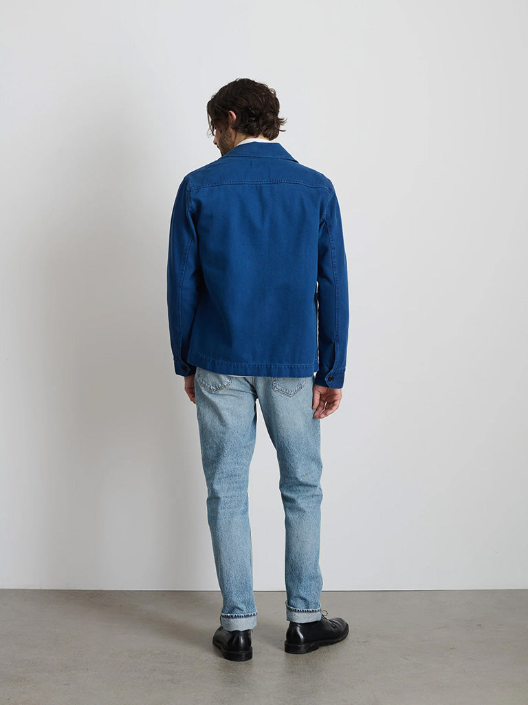 Garment Dyed Work Jacket- French Navy Alex Mill Jackets