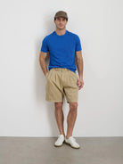 Standard Pleated Short- Chino Alex Mill