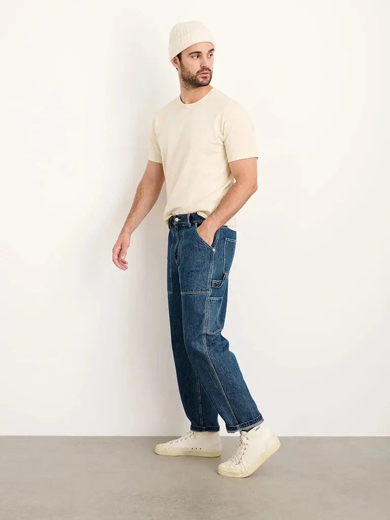 Painter Pant- Medium Vintage Wash Alex Mill Denim