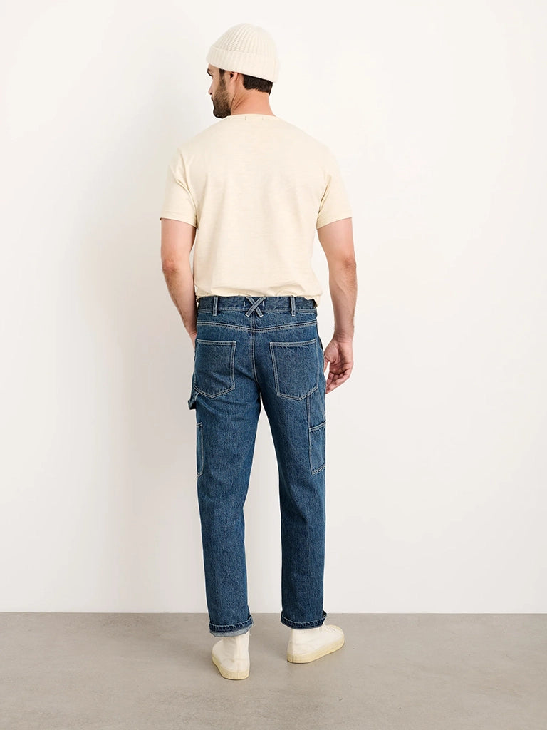 Painter Pant- Medium Vintage Wash Alex Mill Denim