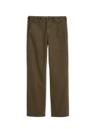 Field Pant- Deep Moss Herringbone Alex Mill Pants