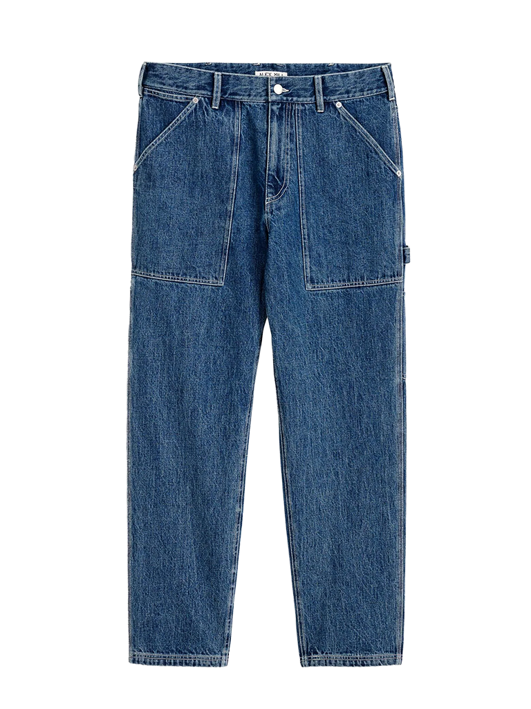 Painter Pant- Medium Vintage Wash Alex Mill Denim