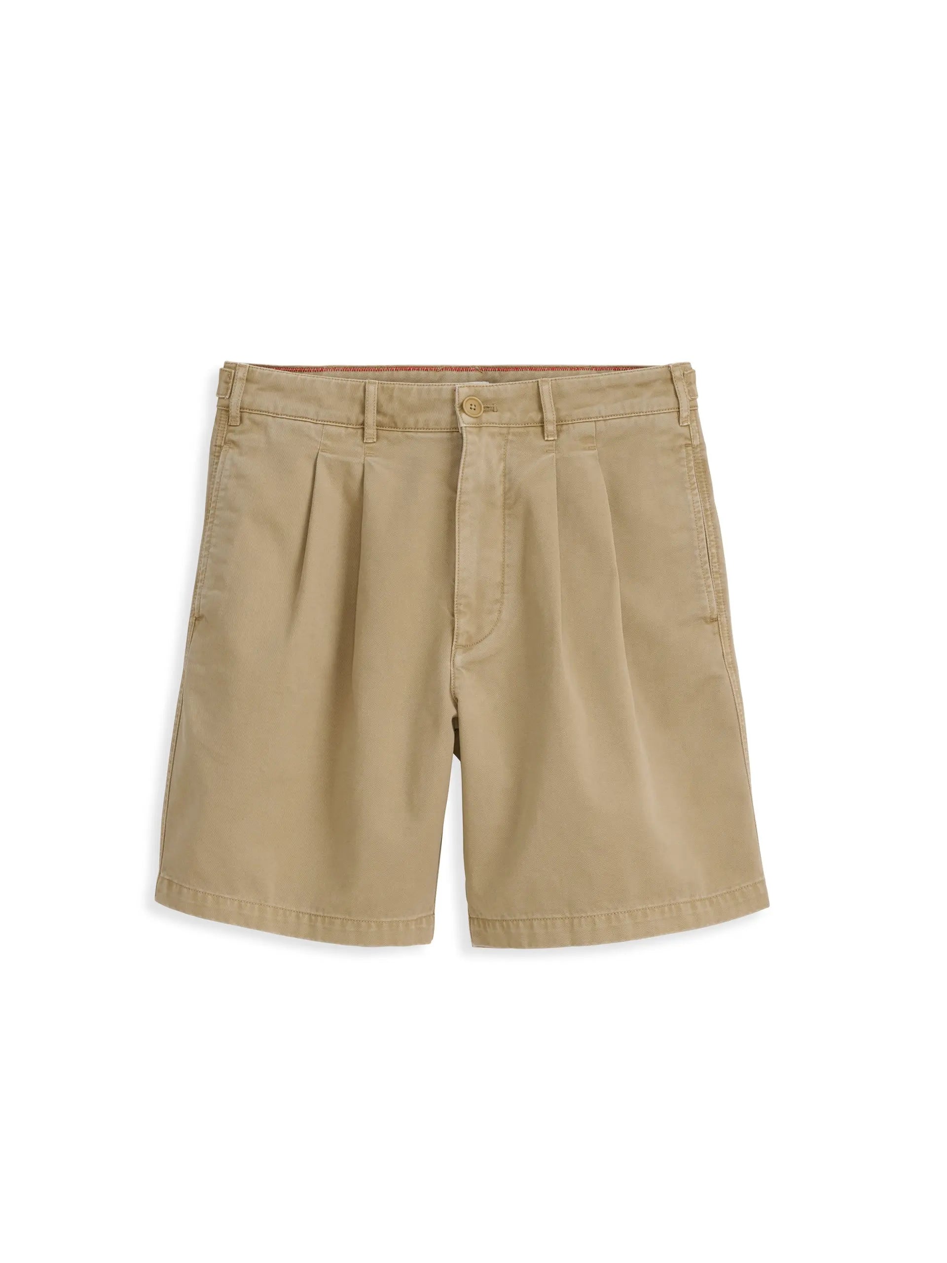 Standard Pleated Short- Chino Alex Mill