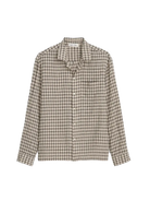 Mason Shirt- Flax/Black Alex Mill