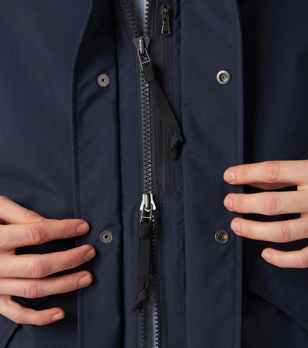 2L Nylon Gore-Tex Cruiser Jacket- Navy Nanamica Jackets