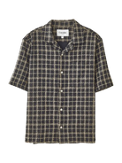 Wavy Linen SS Shirt- Corridor