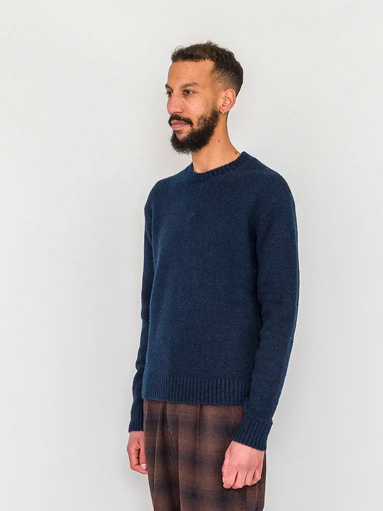 Chain Crew- Navy Mohair - Eames NW