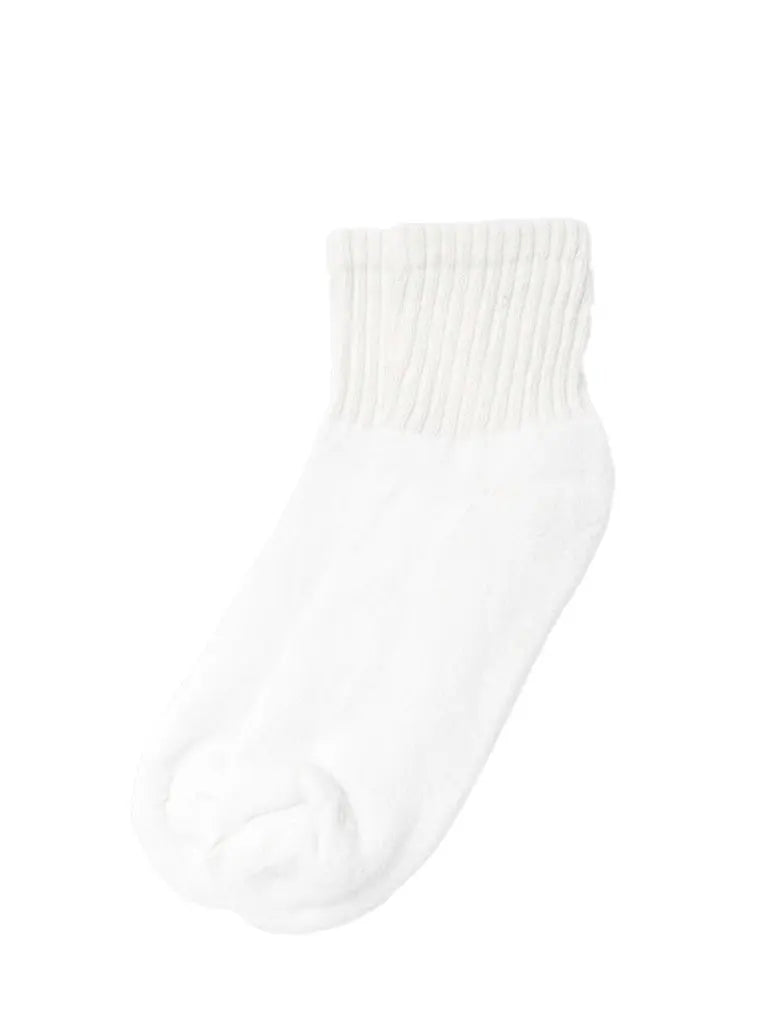 Solids Quarter Crew- White American Trench