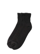Solids Quarter Crew- Black American Trench