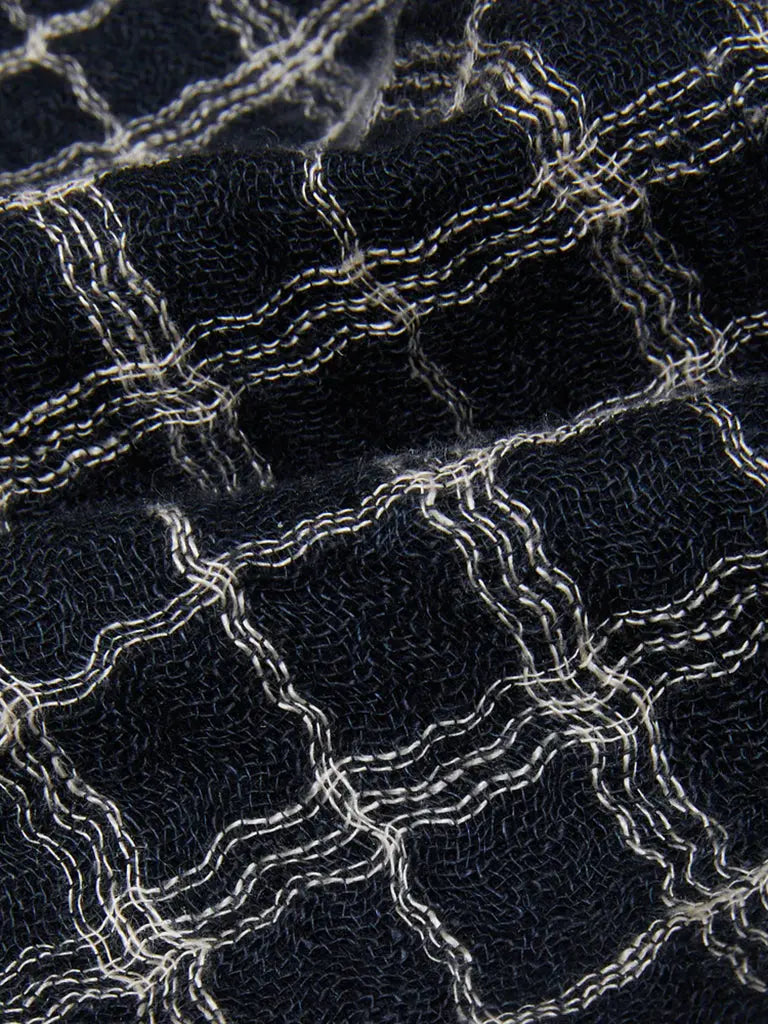 Wavy Linen SS Shirt- Corridor