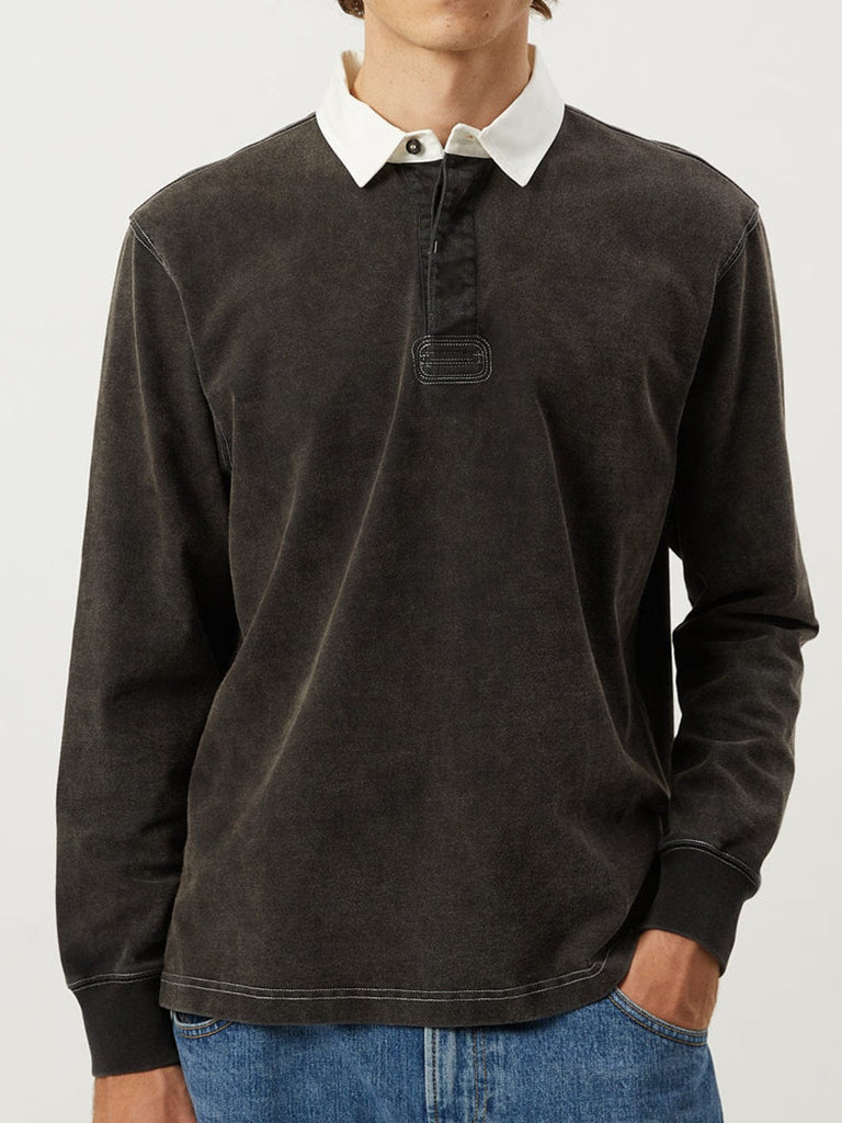 Rugby Polo- Black Corridor Shirts