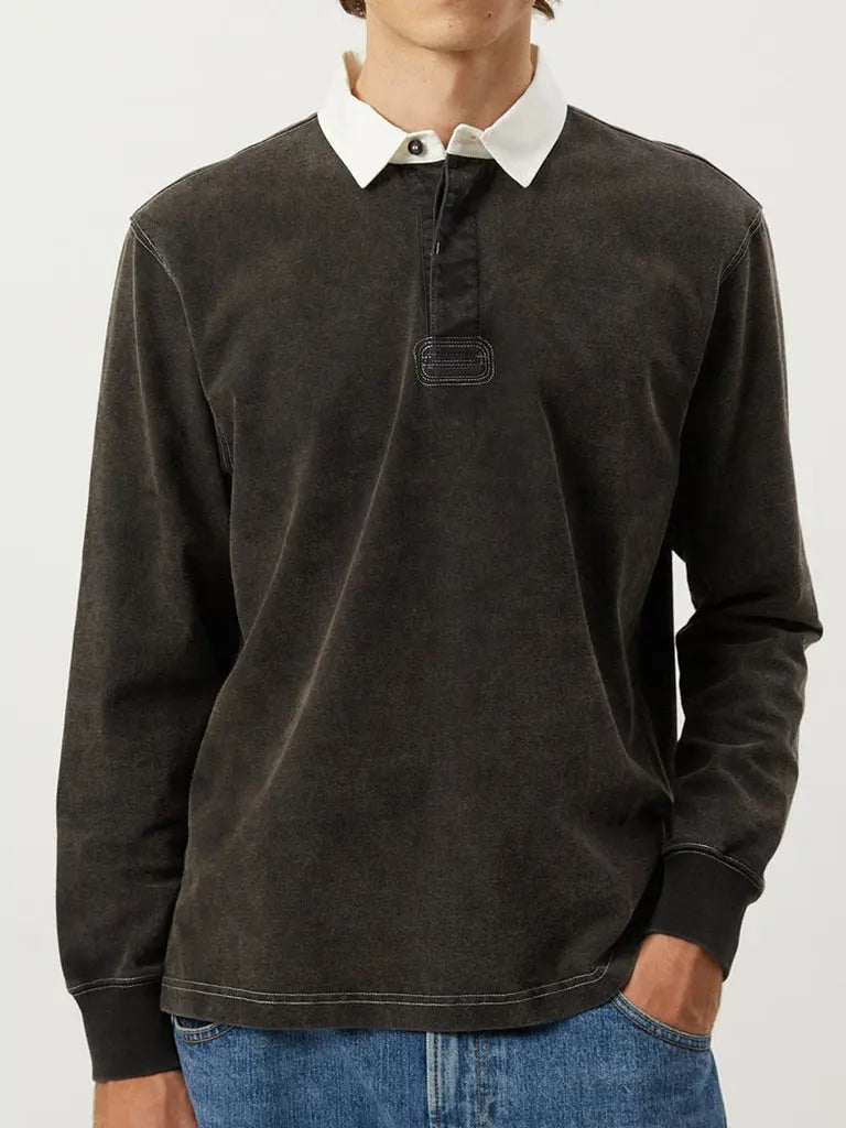 Rugby Polo- Black Corridor Shirts