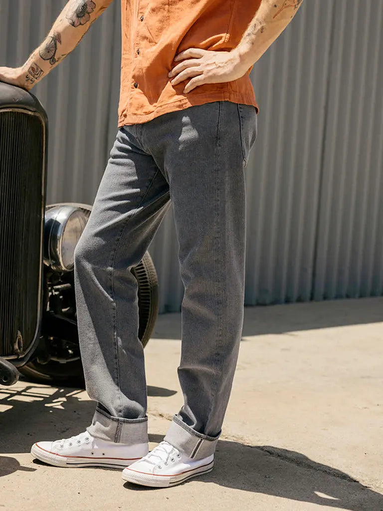 Hammer Straight- Granite 10.5oz Selvedge Hiroshi KATO Denim