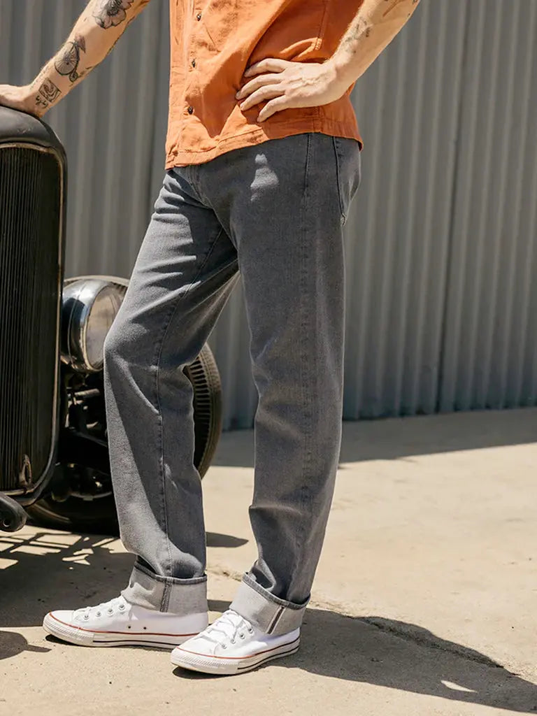 Hammer Straight- Granite 10.5oz Selvedge Hiroshi KATO Denim