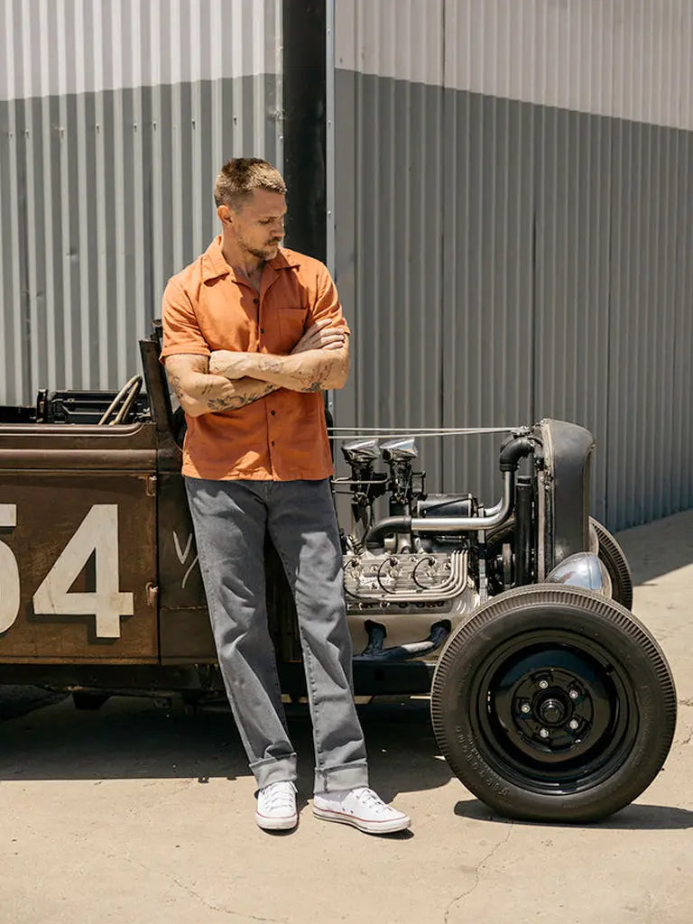 Hammer Straight- Granite 10.5oz Selvedge Hiroshi KATO Denim