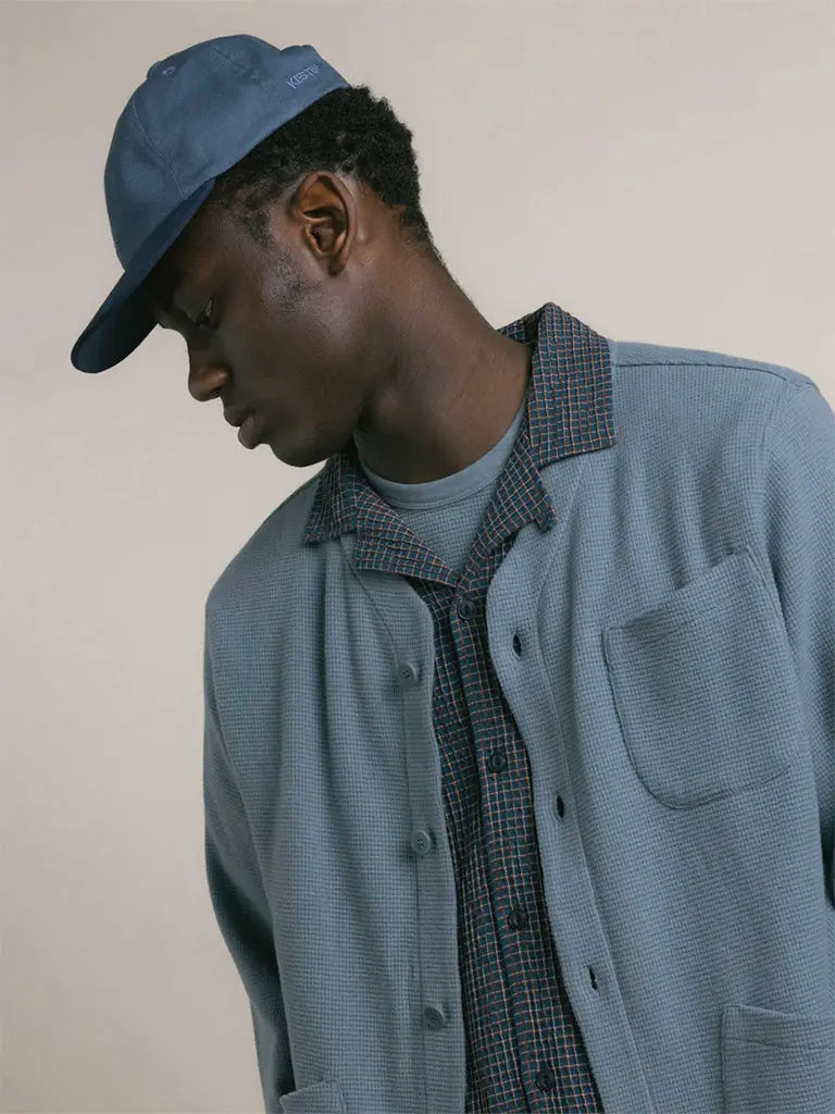 Leuchars Cap- FrenchBlue/Navy Golf Embroidery Kestin Hats