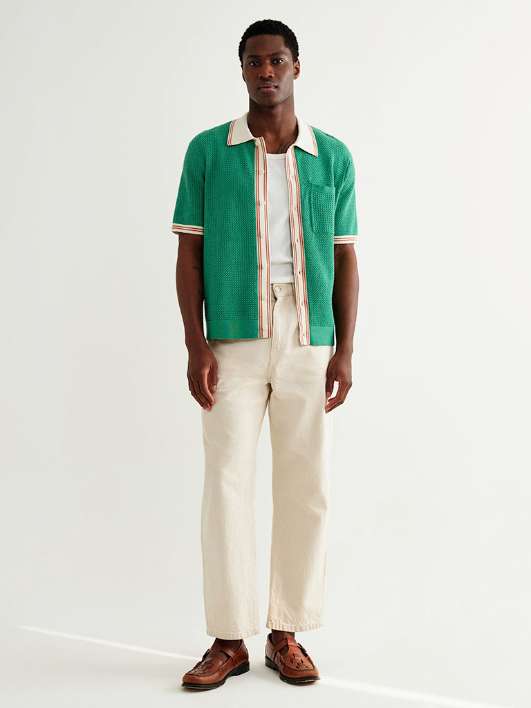 Belle- Blue Tipped Pointelle (Copy) Wax London Shirts