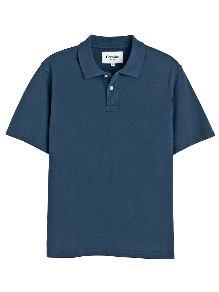 Corridor | Pique Polo- Navy – Eames NW