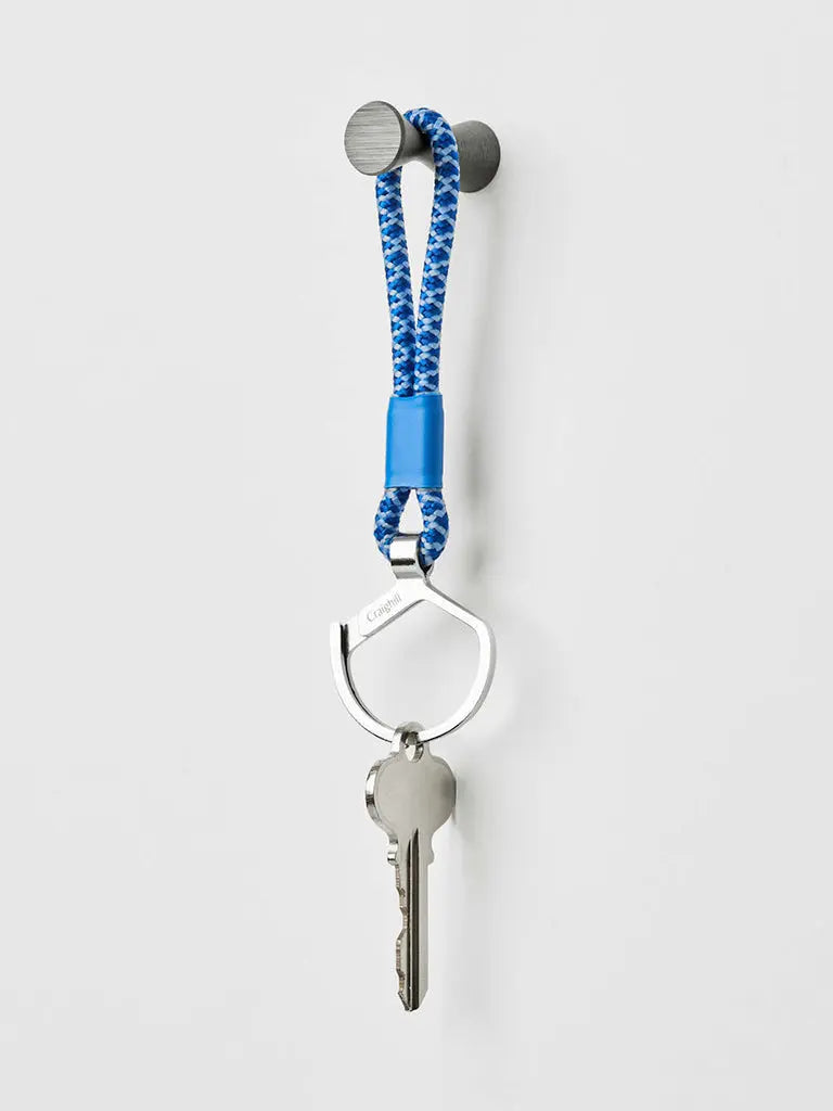 Rope Split Ring- Cornflower Blue Craighill Accessories