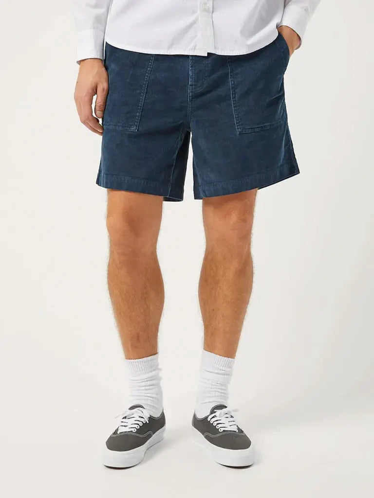 Cord Camp Shorts- Navy Corridor Shorts