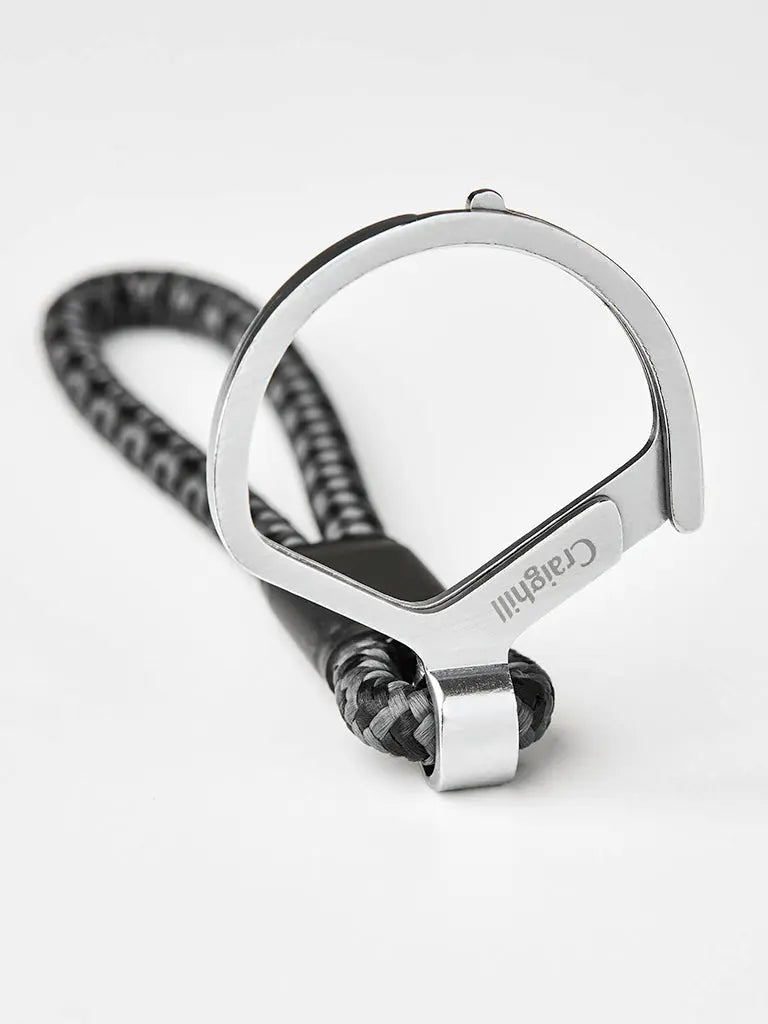 Rope Split Ring- Slate Gray Craighill Accessories