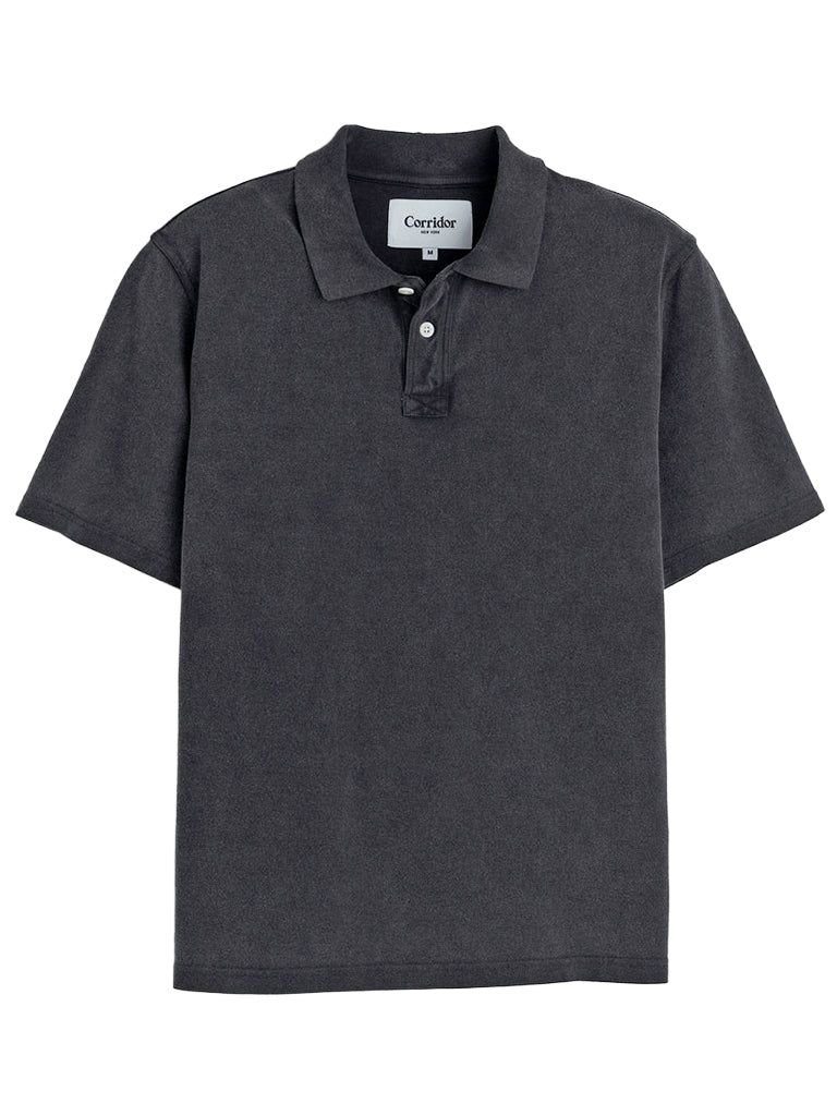 Pique Polo- Black Corridor Shirts