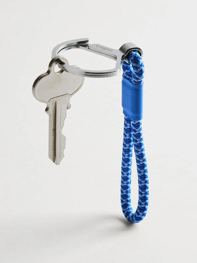 Rope Split Ring- Cornflower Blue Craighill Accessories