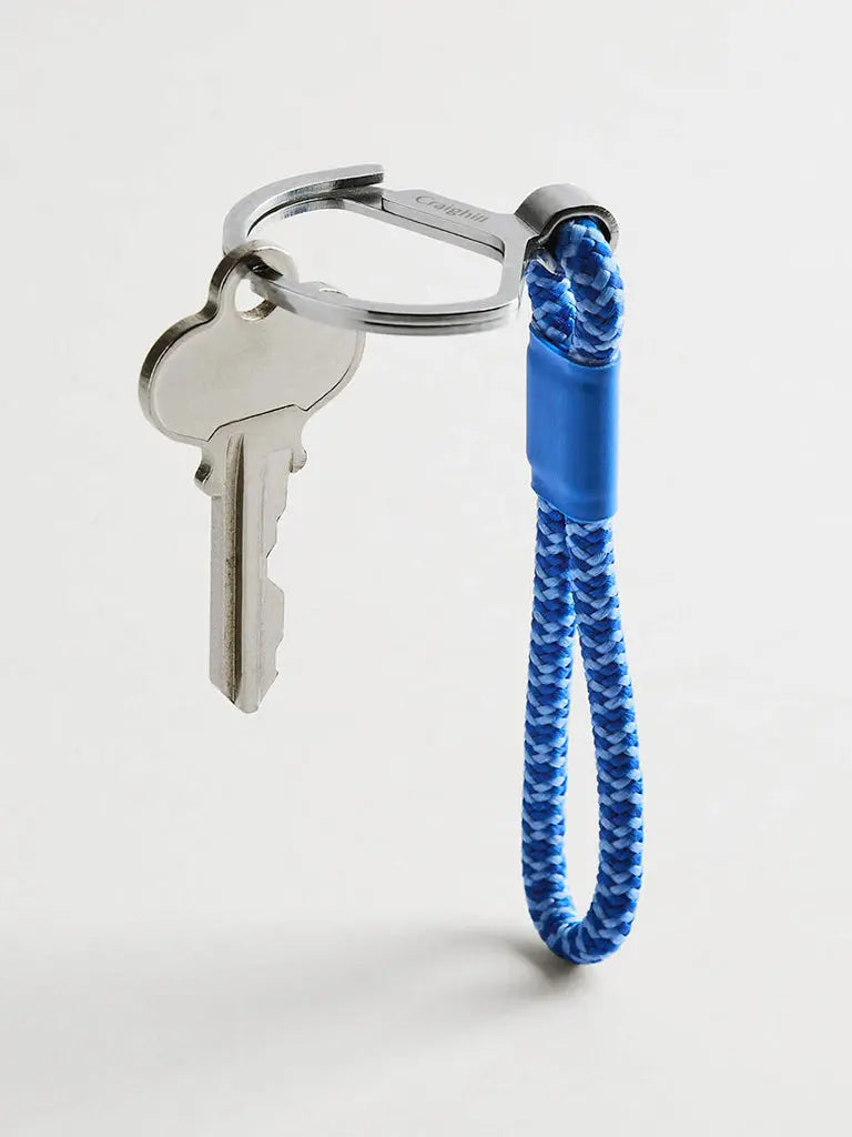 Rope Split Ring- Cornflower Blue Craighill Accessories