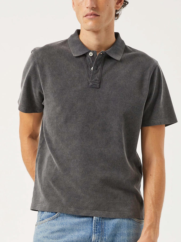 Pique Polo- Black Corridor Shirts