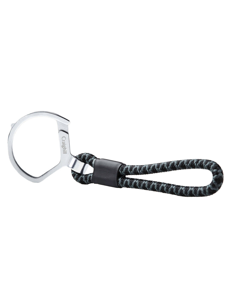 Rope Split Ring- Slate Gray Craighill Accessories
