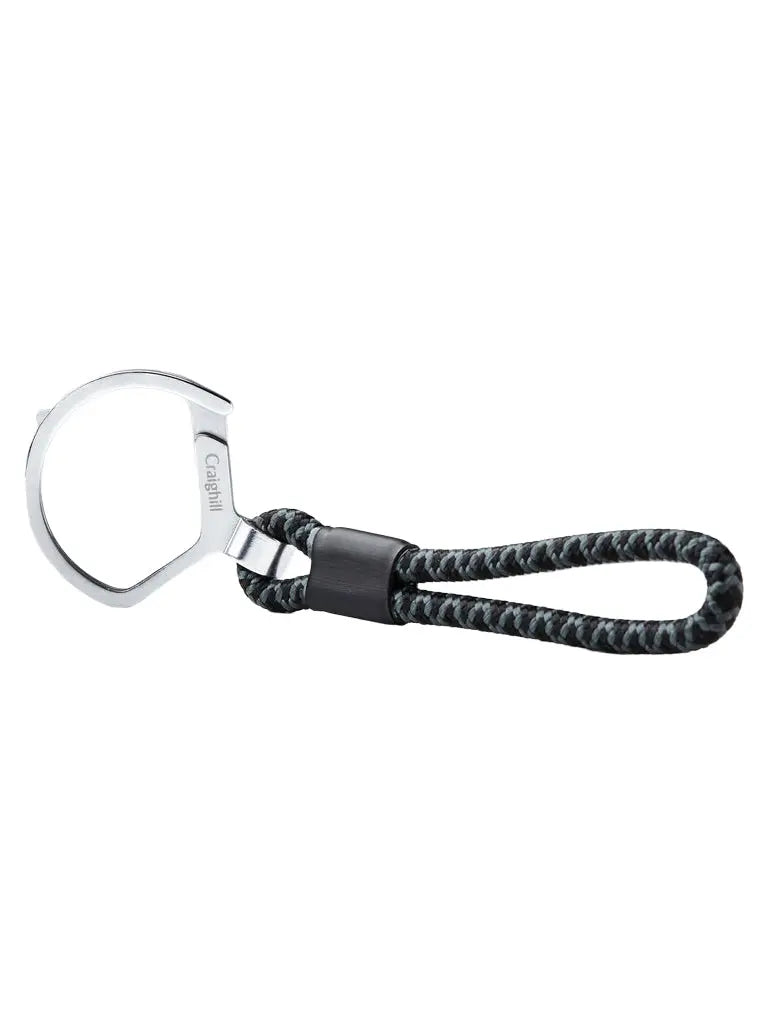 Rope Split Ring- Slate Gray Craighill Accessories