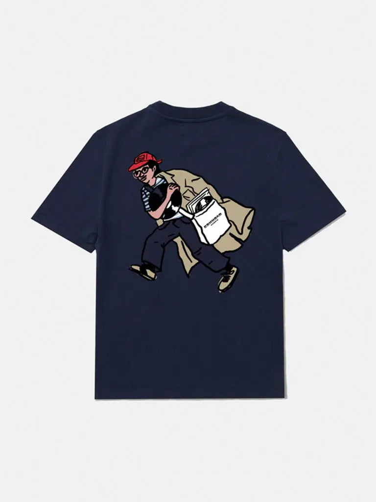 Melomaniac- Navy Edmmond Studios Tee Shirts