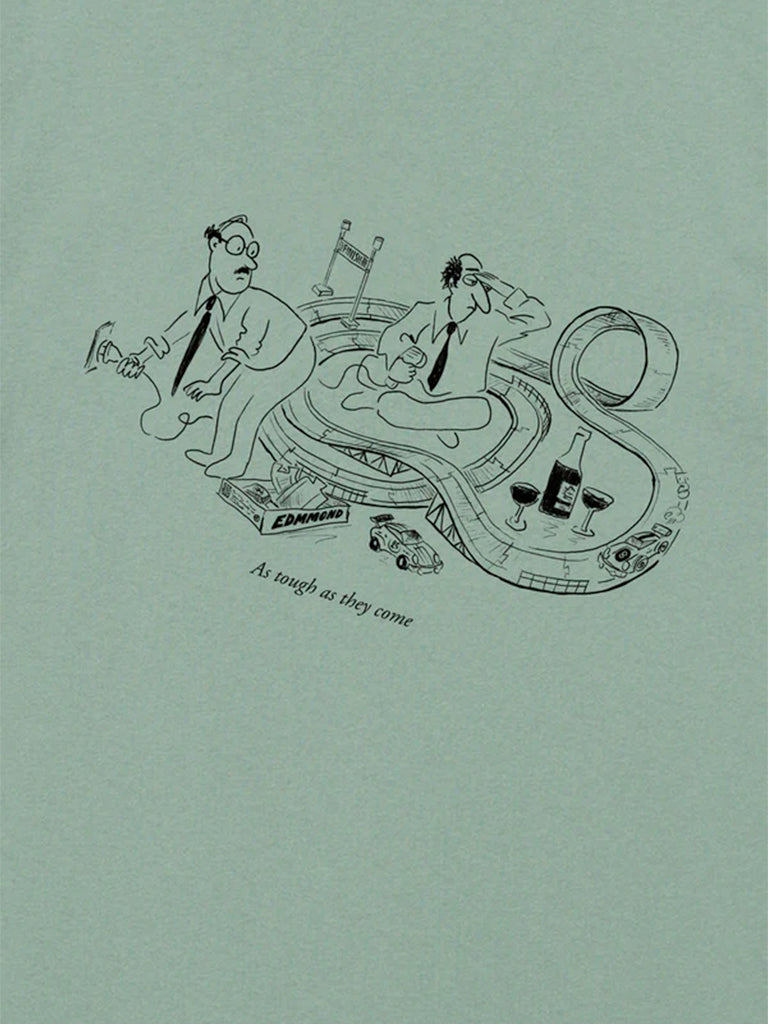 Scalextric Tee- Sage Green Edmmond Studios Tee Shirts