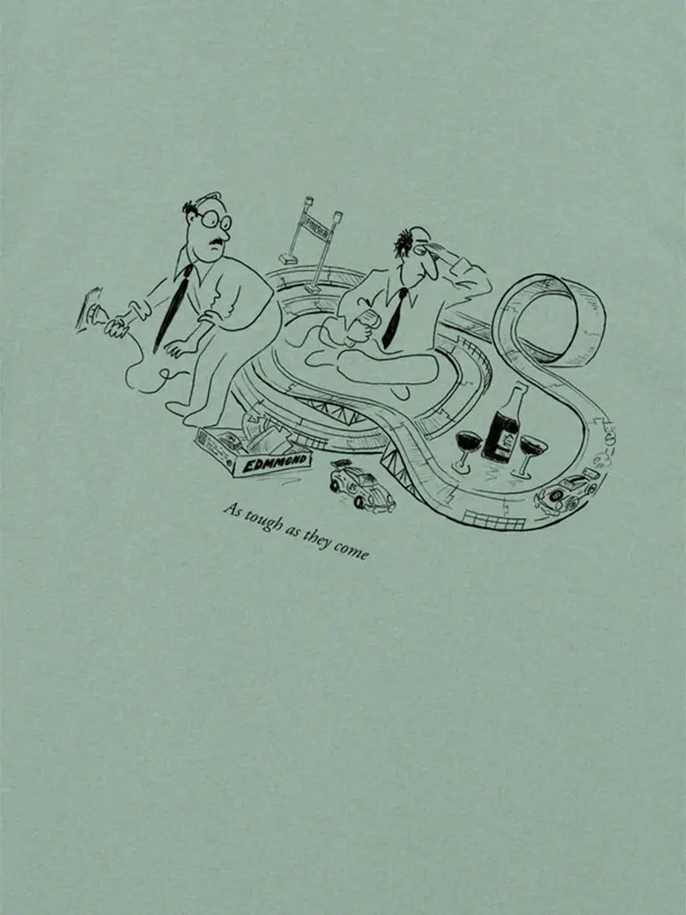Scalextric Tee- Sage Green Edmmond Studios Tee Shirts