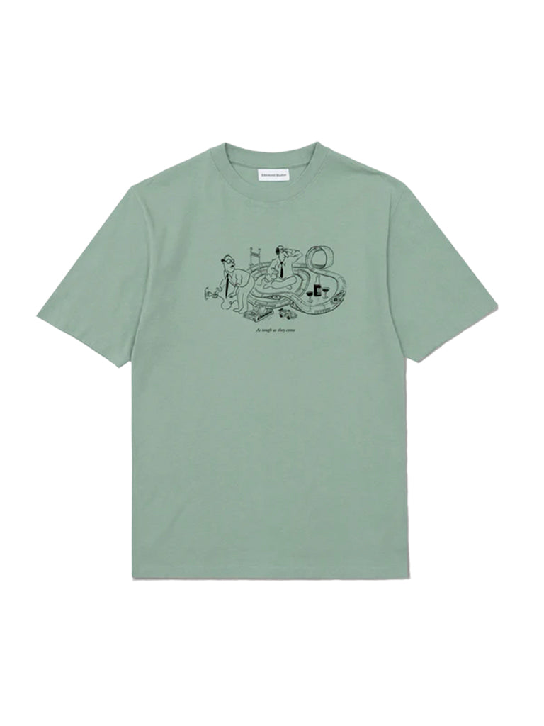 Scalextric Tee- Sage Green Edmmond Studios Tee Shirts